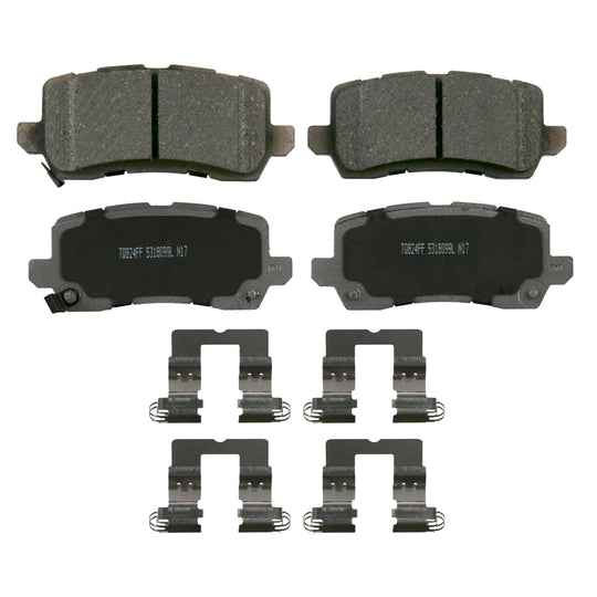 QC1954 ThermoQuiet Disc Brake Pad Set BCSJ