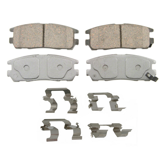 QC580 ThermoQuiet Disc Brake Pad Set BCSJ