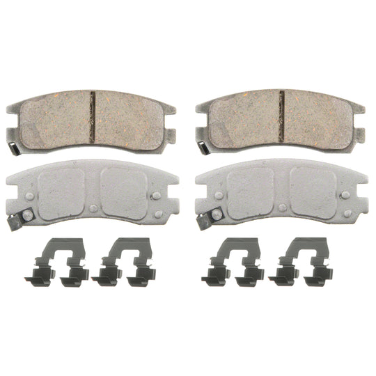 QC714 ThermoQuiet Disc Brake Pad Set BCSJ