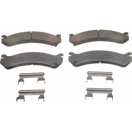 QC784 ThermoQuiet Disc Brake Pad Set BCSJ