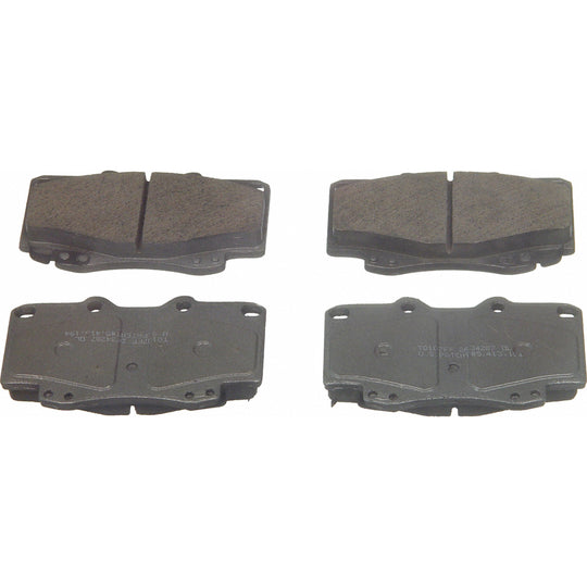 QC799 ThermoQuiet Disc Brake Pad Set BCSJ