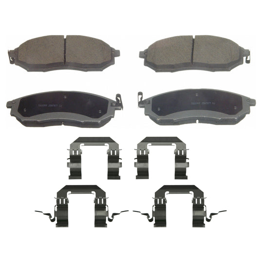 QC888A ThermoQuiet Disc Brake Pad Set BCSJ