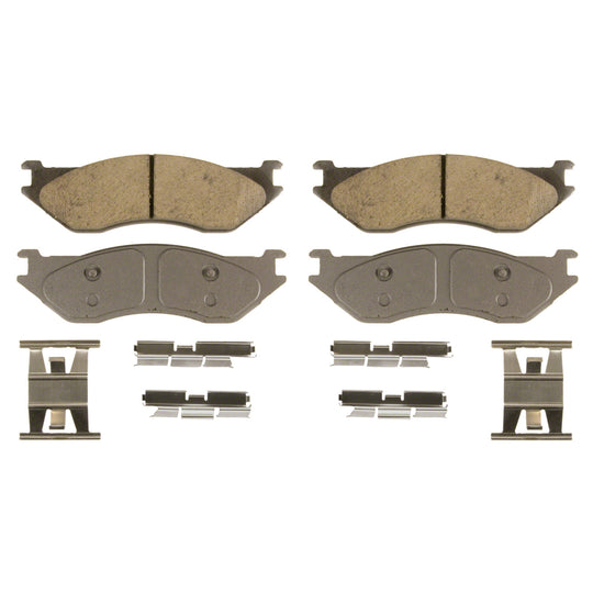 QC966B ThermoQuiet Disc Brake Pad Set BCSJ