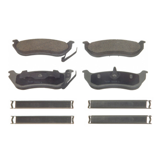 QC981 ThermoQuiet Disc Brake Pad Set BCSJ