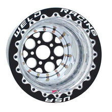 Load image into Gallery viewer, 86B-515210CB - Weld Racing Magnum 15X15 5X114.3 ET -76mm Black Center - Polished Shell - Weld Racing Wheels Canada