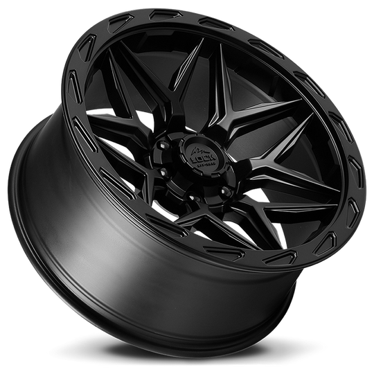 MATRIX-2136MB - Lock Offroad Matrix 20X10 6X135 / 6X139.7 ET -18mm Matte Black - Lock Offroad Wheels Canada