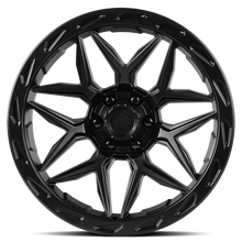 Load image into Gallery viewer, MATRIX-2188MB - Lock Off-Road Matrix 20X10 8X180 ET -18mm Matte Black with Matte Black Ring - Lock Off-Road Wheels Canada