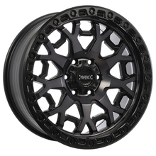 Charger l'image dans la galerie, RUF781801-Ruffino Hard Midnight 18X9 5x127 +20 Satin Black -Machined Face- Smoked Clear-Ruffino Hard Wheels Canada