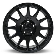 Load image into Gallery viewer, 82821 - RTX Mini Baja 17X8.5 5X114.3 35mm Satin Black - RTX Wheels Canada