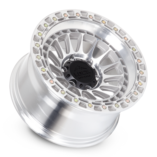MOJAVE-7963MC12N - Lock Offroad Mojave 17X9 6X135 ET -12mm Machined Face Polish - Lock Offroad Wheels Canada