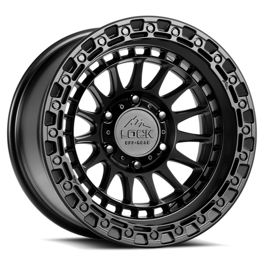 MOJAVE-2963MB - Lock Offroad Mojave 20X9 6X135 ET 0mm Matte Black - Lock Offroad Wheels Canada