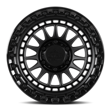 Load image into Gallery viewer, MOJAVE-7986GB12N - Lock Offroad Mojave 17X9 8X165.1 ET -12mm Matte Black With Gloss Black Ring - Lock Offroad Wheels Canada