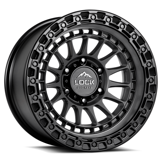 MOJAVE-7988MGMBR12N - Lock Offroad Mojave 17X9 8X180 ET -12mm Matte Grey - Lock Offroad Wheels Canada