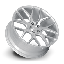 Charger l'image dans la galerie, MONZA-21045GSF - Dolce Performance Monza 20X10 5X120 ET 40mm Gloss Silver Machined Face - Dolce Performance Wheels Canada
