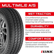 Charger l'image dans la galerie, 3EIL401F 205/75R16C Zmax iLink MultiMile A/S 113/111R Zmax iLink Tires Canada