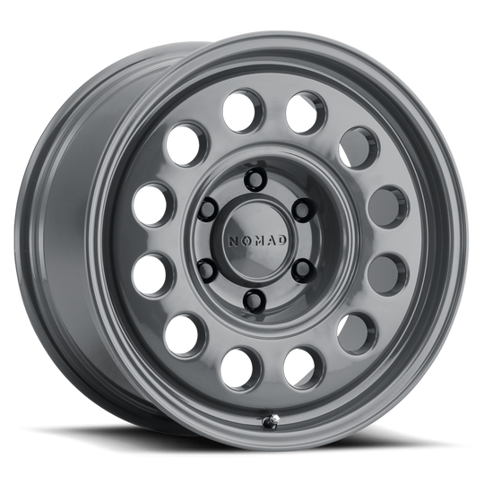 N501UG-78562-00 - Nomad 501 Convoy 17X8.5 6X120 0mm Utility Gray - Nomad Wheels Canada