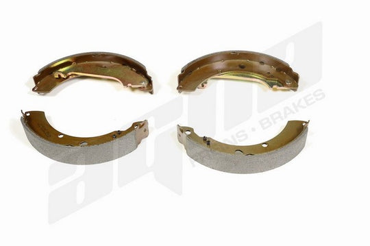 NB756L Performance Plus Bonded Drum Brake Shoe Agna Brakes