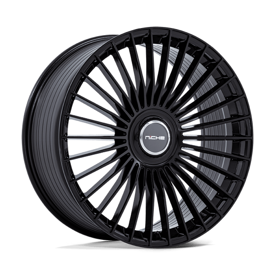 NC282BX24105935 - Niche NC282 Serene 24X10 5X112 / 5X120 ET 35mm Gloss Black - Niche Wheels Canada