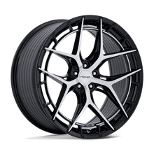Charger l'image dans la galerie, NC286BD22901238 - Niche NC286 Riviera 22X9 5X114.3 ET 38mm Gloss Black With Machined Face - Niche Wheels Canada