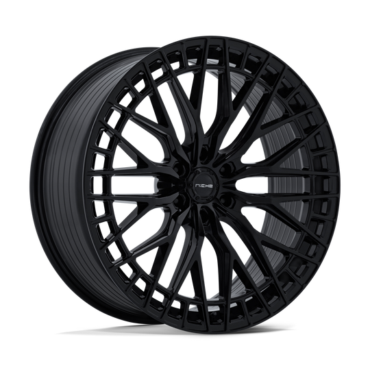 NC288BX24106330 - Niche NC288 Genoa 24X10 6X135 ET 30mm Gloss Black - Niche Wheels Canada