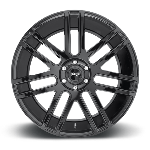 M097229577+30 - Niche M097 Elan 22X9.5 6X139.7  30mm Gloss Black - Niche Wheels Canada