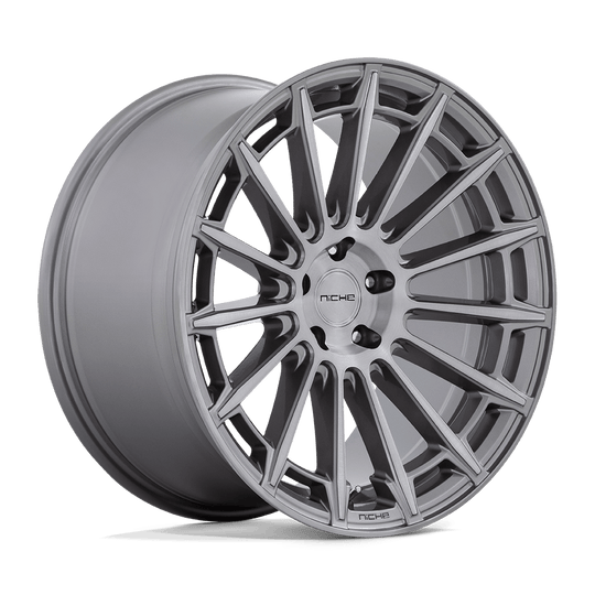 M276209033+38 - Niche M276 Amalfi 20X9 5X108  38mm Platinum - Niche Wheels Canada