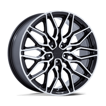 Charger l'image dans la galerie, NC277BD22055238 - Niche NC277 Calabria 5 22X10.5 5X120 38mm Gloss Black Machined - Niche Wheels Canada