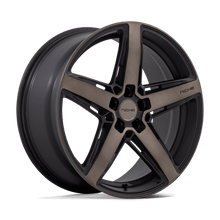 Load image into Gallery viewer, M271209065+25 - Niche M271 Teramo 20X9 5X114.3  25mm Matte Black With Double Dark Tint Face - Niche Wheels Canada