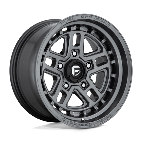 D66817907545 - Fuel Off-Road D668 Nitro 17X9 5X127 -12 mm Matte Gun Metal - Fuel Off-Road Wheels Canada