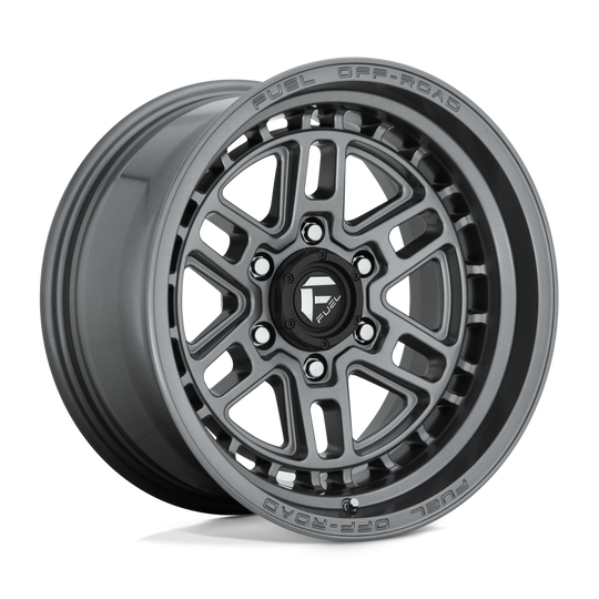 D66817908450 - Fuel Off-Road D668 Nitro 17X9 6X139.7 1mm Matte Gun Metal - Fuel Off-Road Wheels Canada