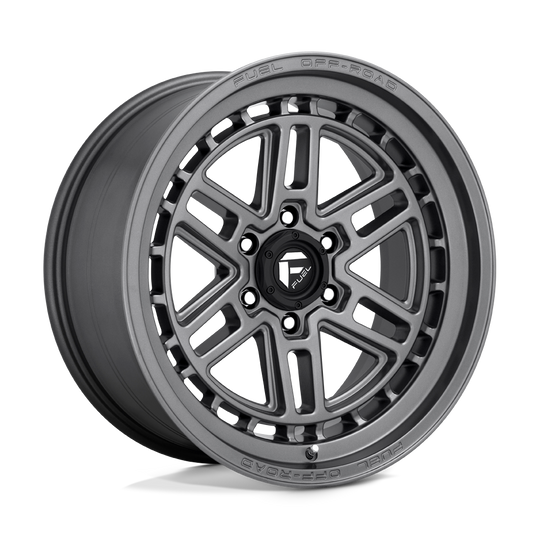 D66820908449 - Fuel Off-Road D668 Nitro 20X9 6X139.7 1mm Matte Gun Metal - Fuel Off-Road Wheels Canada