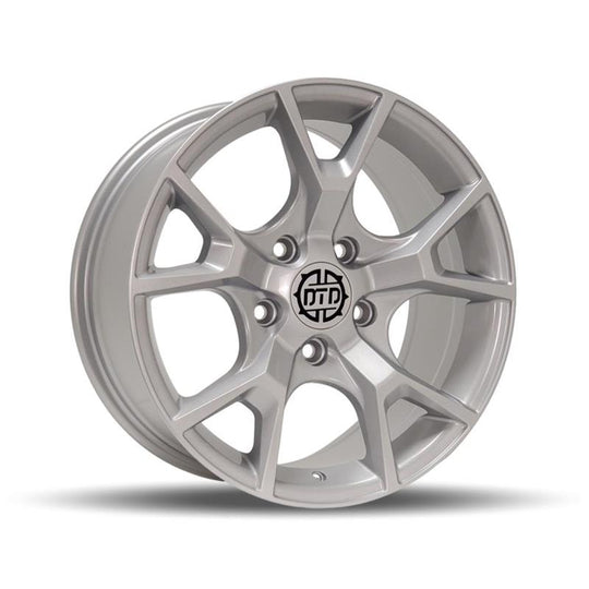 NK263274S - DTD Alloy Wheel Nordik 20X8 6X132 ET 35mm Silver - DTD Wheels Canada