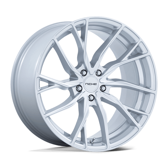 M273200565+20 - Niche M273 Novara 20X10.5 5X114.3  20mm Silver - Niche Wheels Canada