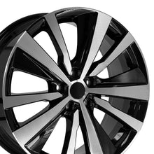 Load image into Gallery viewer, NS29-19080-5450-55MB - OE Wheels Replica NS29 19X8 5X114.3 ET55mm Black Machined - OE Wheels Wheels Canada
