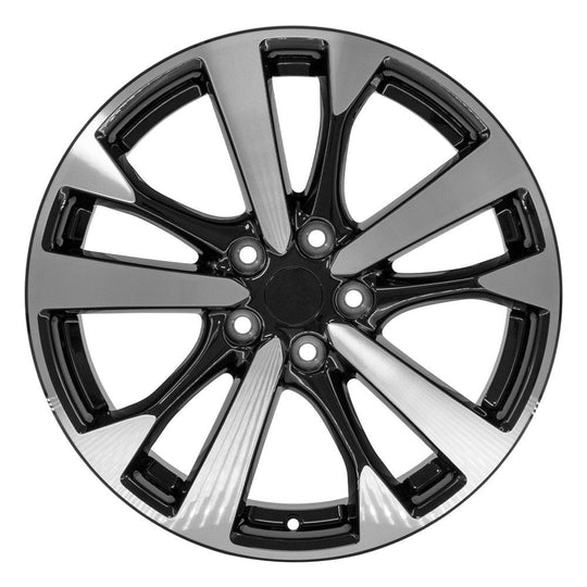 NS30-18075-5450-55MB - OE Wheels Replica NS30 18X7.5 5X114.3 ET55mm Gloss Black - OE Wheels Wheels Canada