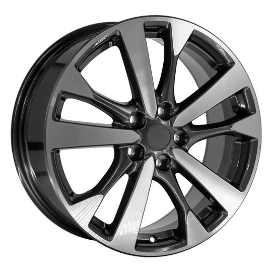 NS30-18075-5450-55MG - OE Wheels Replica NS30 18X7.5 5X114.3 ET55mm Gunmetal - OE Wheels Wheels Canada