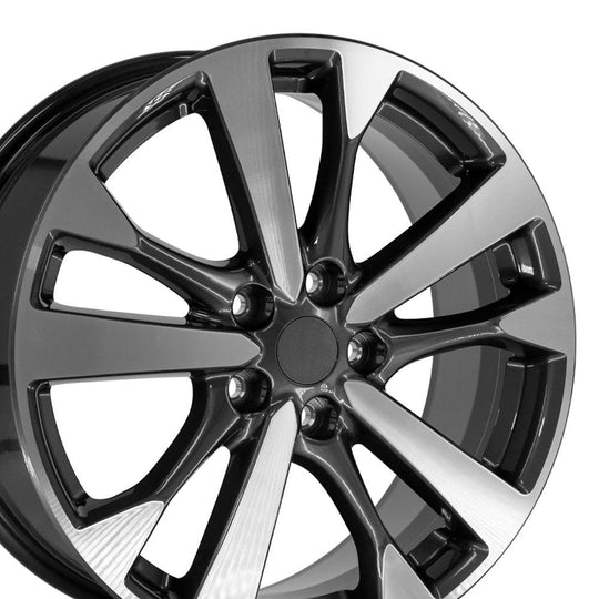 NS30-18075-5450-55MG - OE Wheels Replica NS30 18X7.5 5X114.3 ET55mm Gunmetal - OE Wheels Wheels Canada