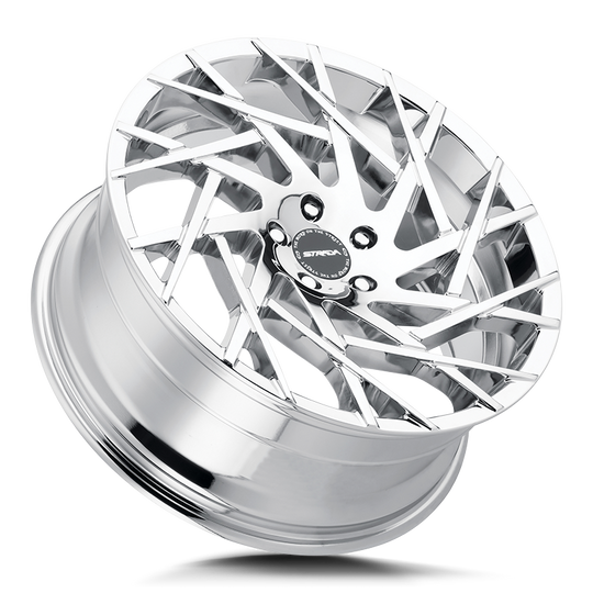 S64000035 - Strada S64 Nido 20X8.5 BLANK 35mm Chrome - Strada Wheels Canada