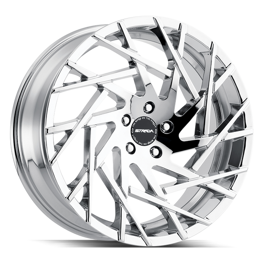 S64052035 - Strada S64 Nido 20X8.5 5x120 35mm Chrome - Strada Wheels Canada