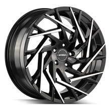 Load image into Gallery viewer, S64451515GBMT - Strada S64 Nido 24X9.5 5x115 15mm Gloss Black Machined Tips - Strada Wheels Canada
