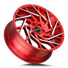 Load image into Gallery viewer, S64051435RMT - Strada S64 Nido 20X8.5 5x114.3 35mm Candy Red Machined Tips - Strada Wheels Canada