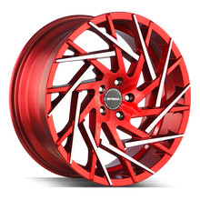 Load image into Gallery viewer, S64251435RMT - Strada S64 Nido 22X9 5x114.3 35mm Candy Red Machined Tips - Strada Wheels Canada