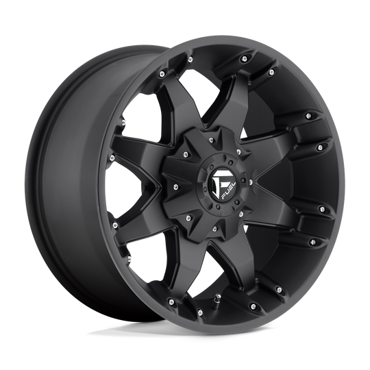D50920202647 - Fuel Off-Road D509 Octane 20X12 5X127 / 5X114.3 -44mm Matte Black - Fuel Off-Road Wheels Canada