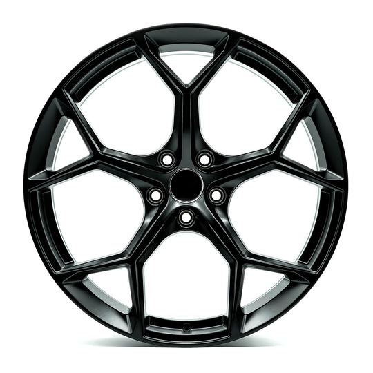 AU0519085255112MB  - OE+ AU05 19X8.5 5X112 25mm Matte Black - OE+ Wheels Canada