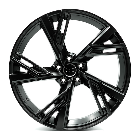 AU0620090255112MB - OE+ AU06 20X9 5X112 25mm Matte Black - OE+ Wheels Canada