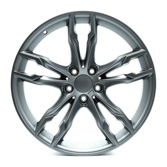 BM0419085305112GM - OE+ BM04 19X8.5 5X112 30mm Matt Gunmetal - OE+ Wheels Canada