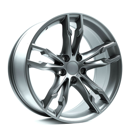 BM0417080355112GM - OE+ BM04 17X8 5X112 35mm Matt Gunmetal - OE+ Wheels Canada