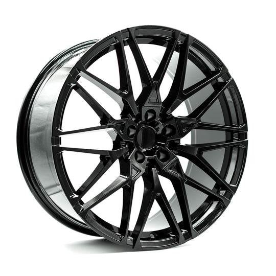 BMX720090305112GB - OE+ BMX7 20X9 5X112 30mm Gloss Black - OE+ Wheels Canada