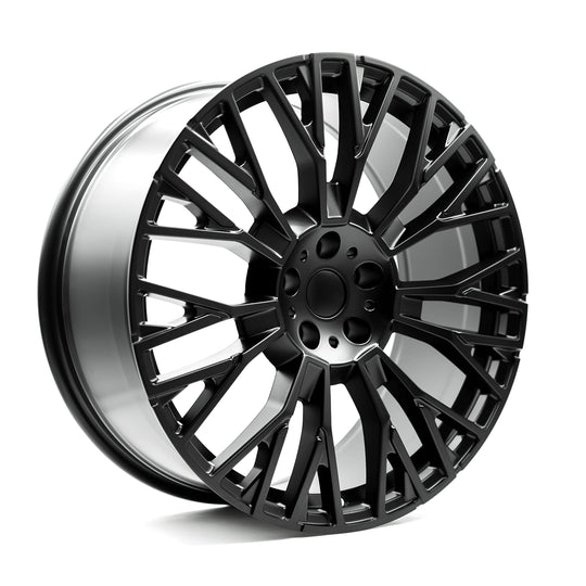 BMX820090305112MB - OE+ BMX8 20X9 5X112 30mm Matte Black - OE+ Wheels Canada