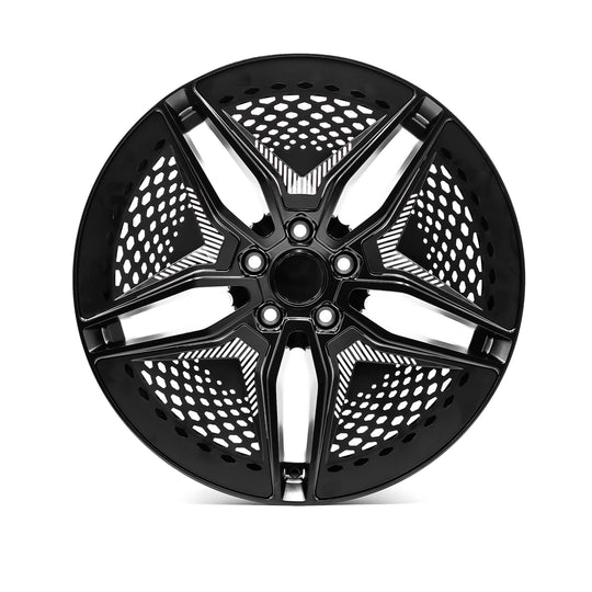 EV0119095355114MB - OE+ EV01 19X9.5 5X114.3 35mm Matte Black - OE+ Wheels Canada